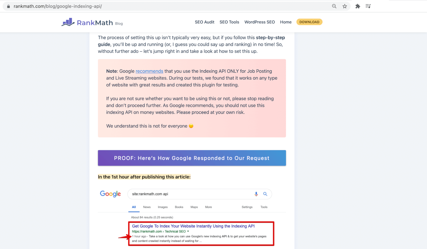 Indexation Google instantanée pour se faire indexer instantanément par Google