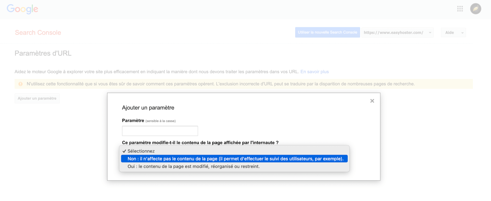 Paramètres URLs et crawl Google ? 