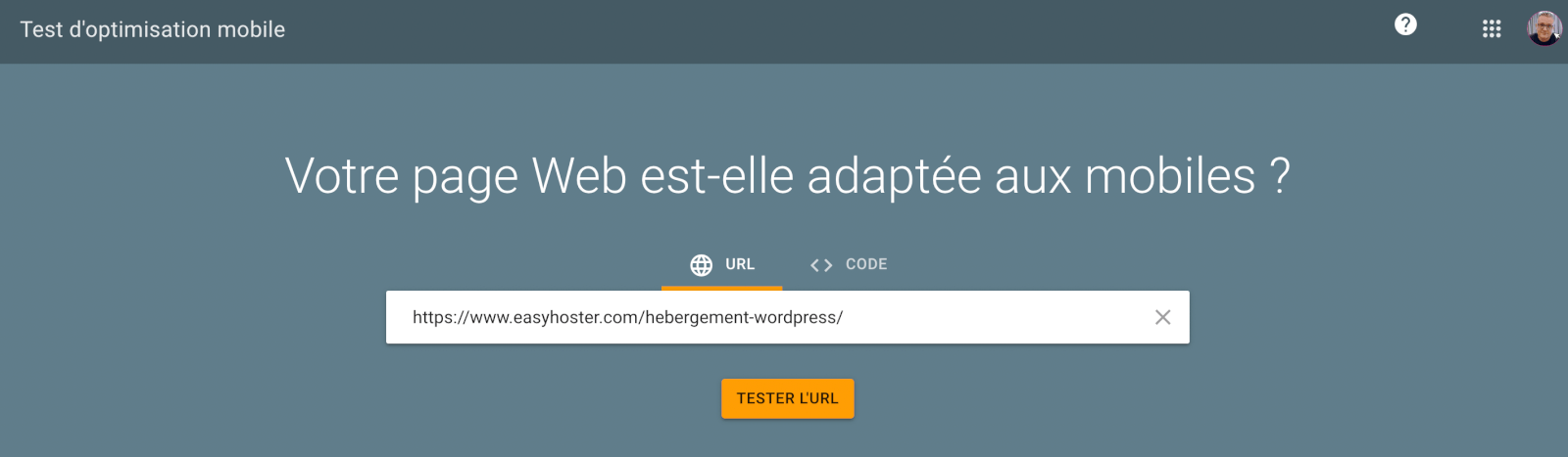 Tester l'optimisation de son site sur Mobile grâce à l'outil de vérification Mobile Friendly de Google